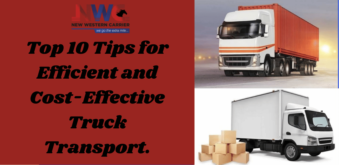 Goods Transport Company In India | NWC